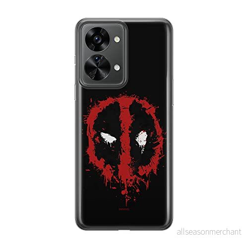 ERT GROUP mobiltelefonfodral för Oneplus NORD 2T 5G originalt och officiellt licensierat Marvel mönster Deadpool 013 optimalt anpassad till formen på mobiltelefonen, fodral tillverkad av TPU plast 5905511265809
