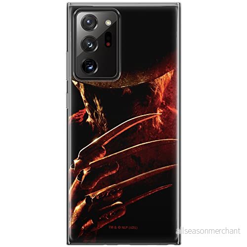 ERT GROUP mobiltelefonfodral för Samsung GALAXY NOTE 20 ULTRA originalt och officiellt licensierat Horror mönster Nightmare of Elm Street 005, fodral tillverkad av TPU plast 5905511080549