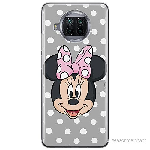 ERT GROUP mobiltelefonfodral för Xiaomi MI 10T LITE/REDMI NOTE 9 PRO 5G originalt och officiellt licensierat Disney mönster Minnie 057, fodral tillverkad av TPU plast 5903537152882