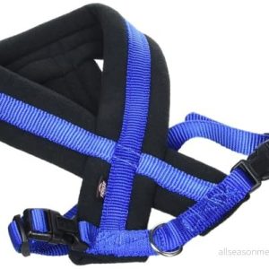 Trixie Premium touring harness M L: 50 90 cm/25 mm royal blue 4011905204024