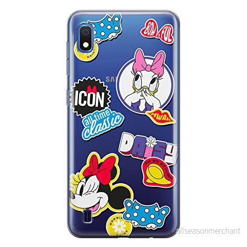 ERT GROUP mobiltelefonfodral för Samsung A10 originalt och officiellt licensierat Disney mönster Minnie 067 optimalt anpassad till formen på mobiltelefonen, gedeeltelijk transparant 5905131810342