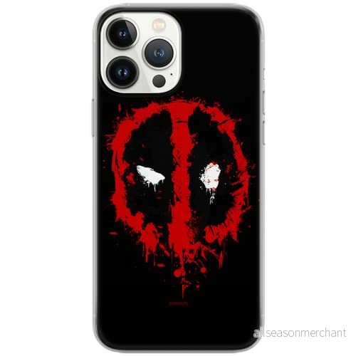 ERT GROUP mobiltelefonfodral för Samsung A71 originalt och officiellt licensierat Marvel mönster Deadpool 013 Vit optimalt anpassad till formen på mobiltelefonen, fodral tillverkad av TPU plast 5903537493893