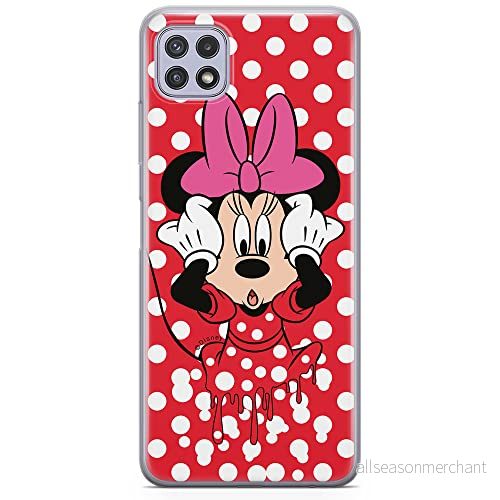 ERT GROUP mobiltelefonfodral för Samsung A22 5G originalt och officiellt licensierat Disney mönster Minnie 016 optimalt anpassad till formen på mobiltelefonen, fodral tillverkad av TPU plast 5903932803181