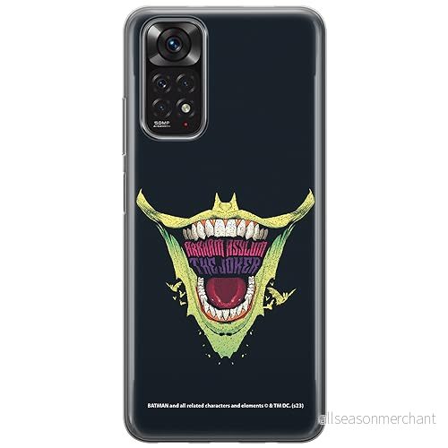 ERT GROUP mobiltelefonfodral för Xiaomi REDMI NOTE 11 4G/ 11S 4G originalt och officiellt licensierat DC mönster Joker 031 anpassad till formen på mobiltelefonen, fodral tillverkad av TPU plast 5905795055394
