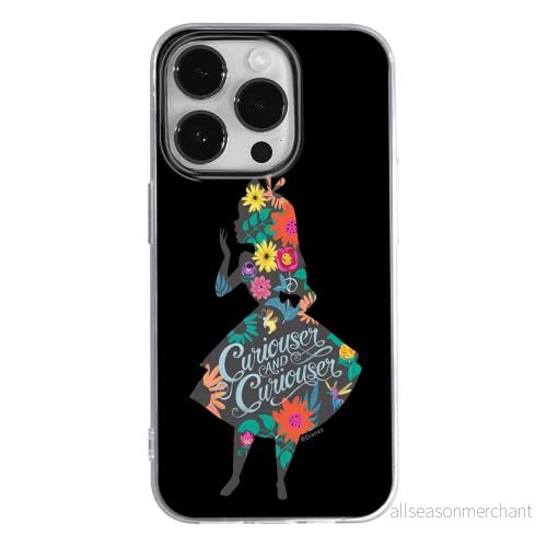 ERT GROUP mobiltelefonfodral för Apple Iphone 14 PRO MAX originalt och officiellt licensierat Disney mönster Alice 002 optimalt anpassad till formen på mobiltelefonen, fodral tillverkad av TPU plast 5905131941404