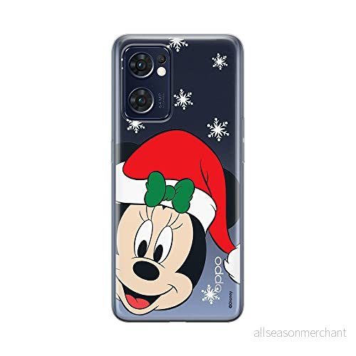 ERT GROUP mobiltelefonfodral för Oppo RENO 7 5G originalt och officiellt licensierat Disney mönster Minnie 060 optimalt anpassad till formen på mobiltelefonen, gedeeltelijk transparant 5905511307042
