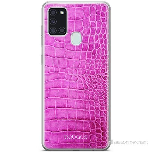 ERT GROUP mobiltelefonfodral för Samsung A21s originalt och officiellt licensierat Babaco mönster Animals 002 optimalt anpassad till formen på mobiltelefonen, fodral tillverkad av TPU plast 5903040258460