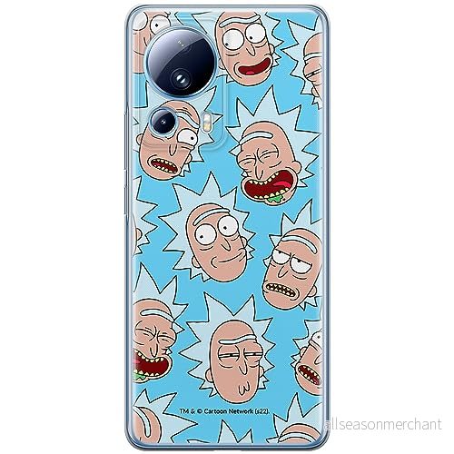ERT GROUP mobiltelefonfodral för Xiaomi 13 LITE/CIVI 2 originalt och officiellt licensierat Rick and Morty mönster & 015, fodral tillverkad av TPU plast 5905511929633
