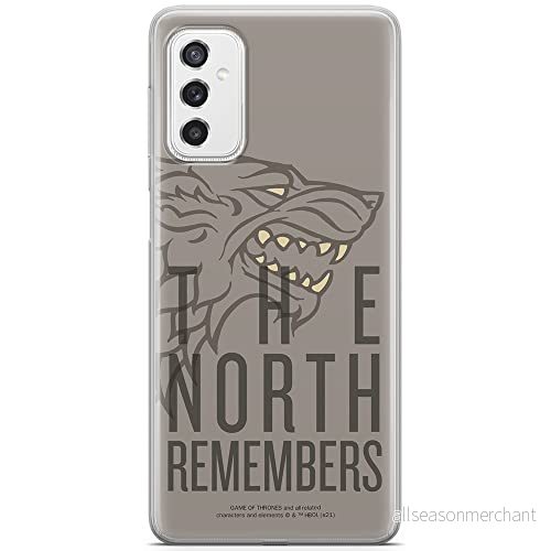 ERT GROUP mobiltelefonfodral för Samsung M52 5G originalt och officiellt licensierat Game od Thrones mönster of 013 anpassad till formen på mobiltelefonen, fodral tillverkad av TPU plast 5904805492662
