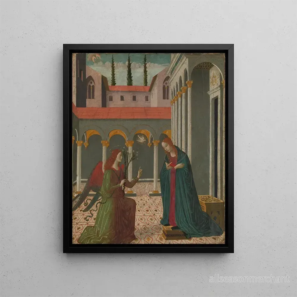 L’Annonciation – Alesso di Benozzo | Konsttryck L’Annonciation – Alesso di Benozzo | Konsttryck