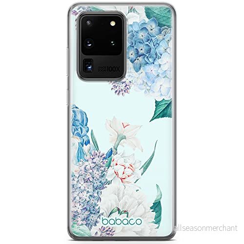 ERT GROUP mobiltelefonfodral för Samsung S20 ULTRA / S11 PLUS originalt och officiellt licensierat Babaco mönster Flowers 027 anpassad till formen på mobiltelefonen, fodral tillverkad av TPU plast 5905131266545
