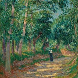 Målning av Chemin creux à Pont - Aven - Henry Moret | Konsttryck - Bild 2
