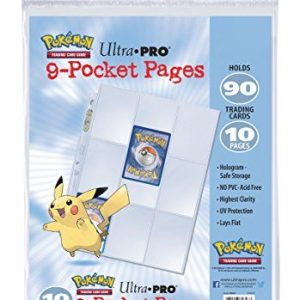 Ultra PRO Pokémon 9 ficksidor 10 pack (PDQ) 74427848477 Ultra PRO Pokémon 9 ficksidor 10 pack (PDQ) 74427848477