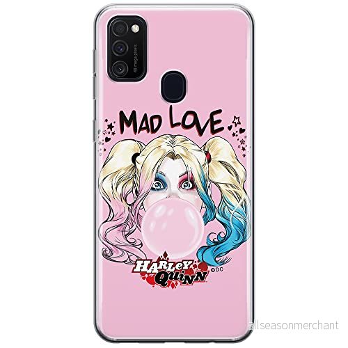 ERT GROUP mobiltelefonfodral för Samsung M21 originalt och officiellt licensierat DC mönster Harley Quinn 001 optimalt anpassad till formen på mobiltelefonen, fodral tillverkad av TPU plast 5903537846057