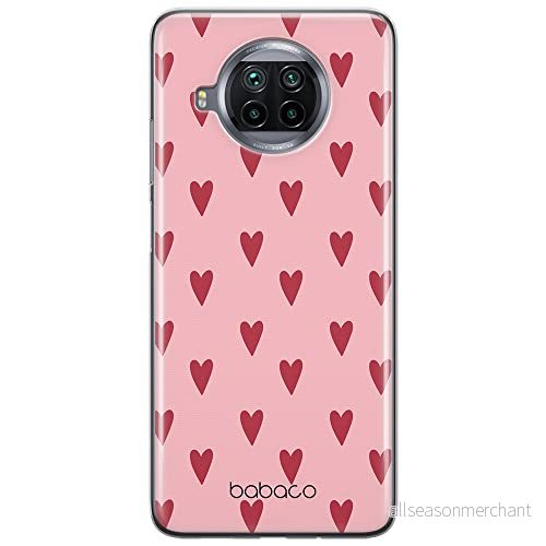 ERT GROUP mobiltelefonfodral för Xiaomi MI 10T LITE/REDMI NOTE 9 PRO 5G originalt och officiellt licensierat Babaco mönster Hearts 004, fodral tillverkad av TPU plast 5904805016813