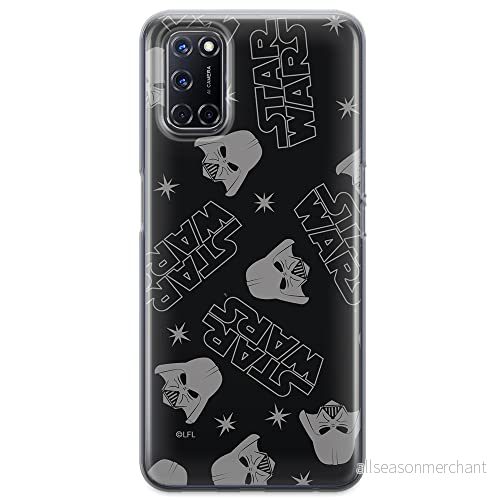ERT GROUP mobiltelefonfodral för Oppo A92/ A72/ A52 originalt och officiellt licensierat Star Wars mönster Darth Vader 009 anpassad till formen på mobiltelefonen, fodral tillverkad av TPU plast 5903040207314