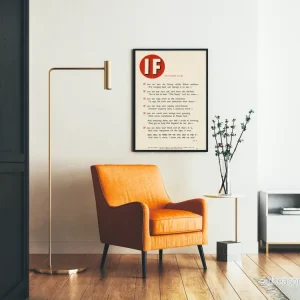Dekorativ poster 'IF' efter Rudyard Kipling - Bild 2