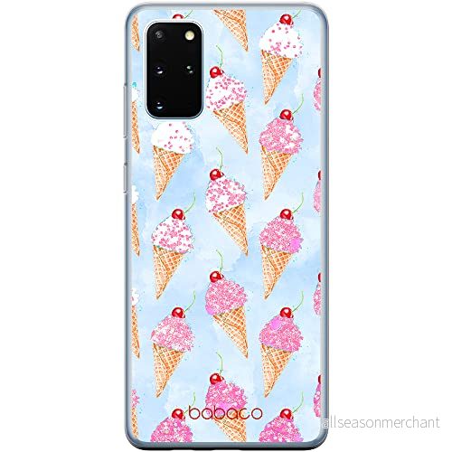 ERT GROUP mobiltelefonfodral för Samsung S20 PLUS / S11 originalt och officiellt licensierat Babaco mönster Ice 002 Vit optimalt anpassad till formen på mobiltelefonen, fodral tillverkad av TPU plast 5904805393747