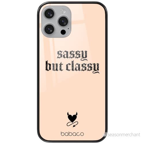 ERT GROUP mobiltelefonfodral för Samsung S21 originalt och officiellt licensierat Babaco mönster Sassy but classy 001 tillverkad av härdat glas, optimalt anpassat till mobilens form, skyddsfodral 5903932882209