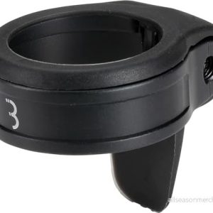 BBB Cykelkrage klämma Cykelsadelstolpe Clamb enkel bult skruvad sadelstolpe för kol och aluminiumstolpar vägcykel, MTB E cykel 31,8 mm (27,2) Svart BSP 88 8716683138320