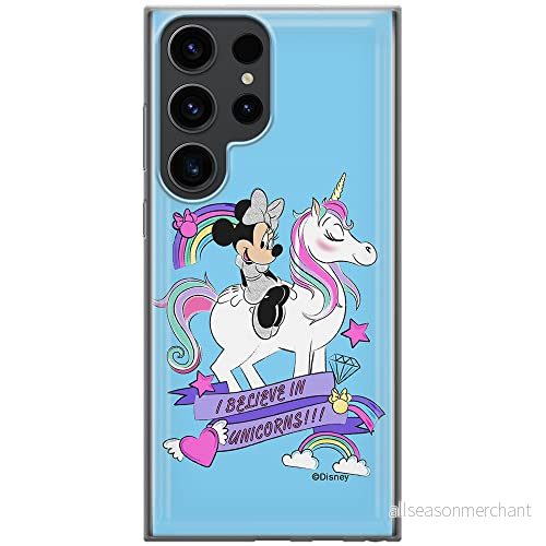 ERT GROUP mobiltelefonfodral för Samsung S23 ULTRA originalt och officiellt licensierat Disney mönster Minnie 035 optimalt anpassad till formen på mobiltelefonen, fodral tillverkad av TPU plast 5905511462642