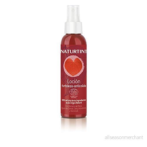 Naturtint Lotion Fortress Anticaída Strengthens and provides density Brake the fall increases brightness 99% Natural Ingredients Vegan 125 ml 8429449015352
