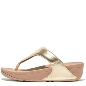 Fitflop Lulu Tåsandaler – Platino Skinn – Storlek 37 195305829682 Fitflop Lulu Tåsandaler – Platino Skinn – Storlek 37 195305829682