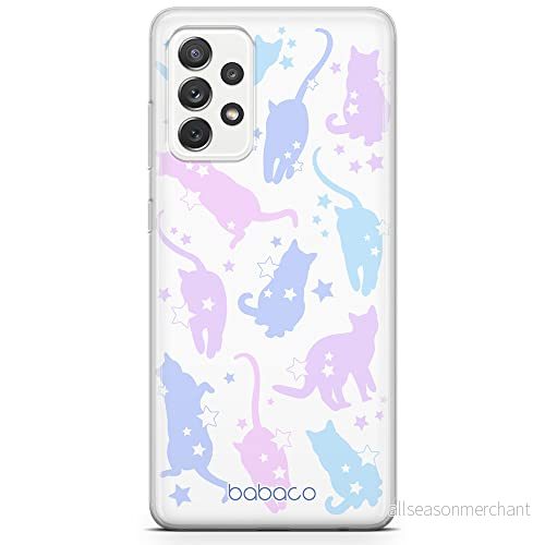 ERT GROUP mobiltelefonfodral för Samsung A53 5G originalt och officiellt licensierat Babaco mönster Cats 016 optimalt anpassad till formen på mobiltelefonen, fodral tillverkad av TPU plast 5905131100139