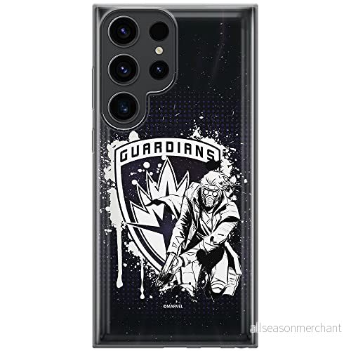 ERT GROUP mobiltelefonfodral för Samsung S23 ULTRA originalt och officiellt licensierat Marvel mönster Star Lord 002 optimalt anpassad till formen på mobiltelefonen, fodral tillverkad av TPU plast 5905511463847
