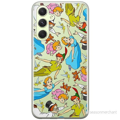 ERT GROUP mobiltelefonfodral för Samsung A54 5G originalt och officiellt licensierat Disney mönster Peter Pan 002 optimalt anpassad till formen på mobiltelefonen, gedeeltelijk transparant 5905511810719