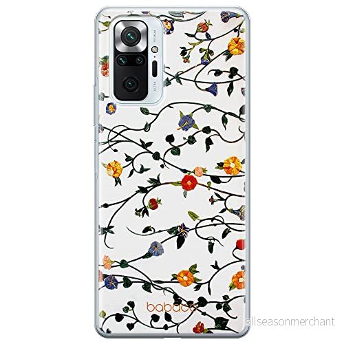 ERT GROUP mobiltelefonfodral för Xiaomi REDMI NOTE 10 PRO originalt och officiellt licensierat Babaco mönster Flowers 008 anpassad till formen på mobiltelefonen, fodral tillverkad av TPU plast 5903932814934