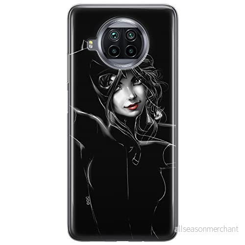ERT GROUP mobiltelefonfodral för Xiaomi MI 10T LITE/REDMI NOTE 9 PRO 5G originalt och officiellt licensierat DC mönster Catwoman 002, fodral tillverkad av TPU plast 5903537161105