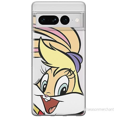 ERT GROUP mobiltelefonfodral för Google PIXEL 7 PRO originalt och officiellt licensierat Looney Tunes mönster Lola 002 optimalt anpassad till formen på mobiltelefonen, gedeeltelijk transparant 5905795180720