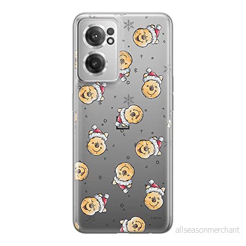 ERT GROUP mobiltelefonfodral för Oneplus NORD CE 2 originalt och officiellt licensierat Disney mönster Winnie the Pooh and Friends 023 anpassad till formen på mobiltelefonen, gedeeltelijk transparant 5905511284374