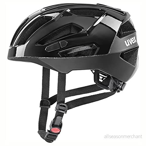 uvex gravel x säker performancehjälm för dam och herr individuell storleksanpassning optimerad ventilation all black 52 57 cm 4043197337319