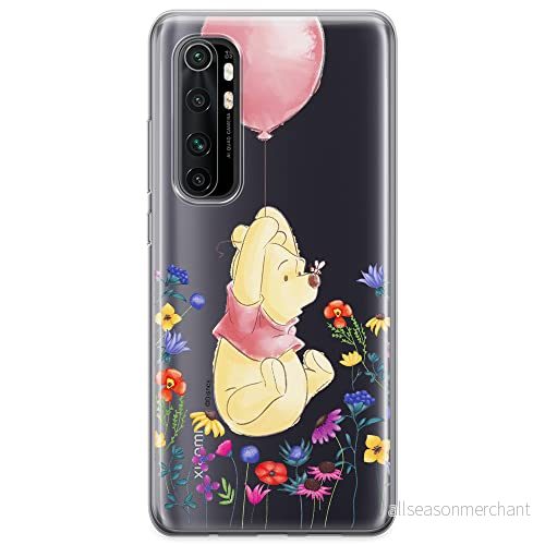 ERT GROUP mobiltelefonfodral för Xiaomi MI NOTE 10 Lite originalt och officiellt licensierat Disney mönster Winnie the Pooh and friends 028, gedeeltelijk transparant 5904805586477