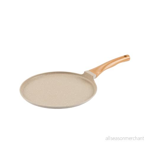 FLORINA Aluminium Pannkakspanna OSLO 28cm I Keramisk Non Stick Beläggning Deformations och skadesäker Värmetålig Stekpanna lämplig för Induktions , Gas Elektriskaspisar 5905031342424