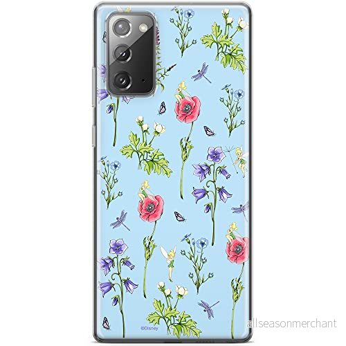 ERT GROUP mobiltelefonfodral för Samsung GALAXY NOTE 20 originalt och officiellt licensierat Disney mönster Tinker Bell 004 anpassad till formen på mobiltelefonen, fodral tillverkad av TPU plast 5904805660412