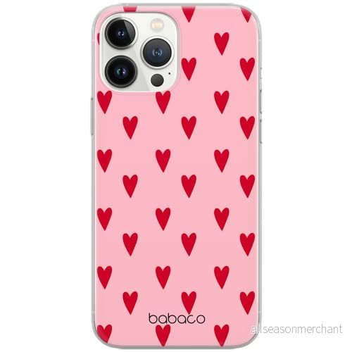 ERT GROUP mobiltelefonfodral för Samsung S10 PLUS originalt och officiellt licensierat Babaco mönster Hearts 004 Vit optimalt anpassad till formen på mobiltelefonen, fodral tillverkad av TPU plast 5904805015830