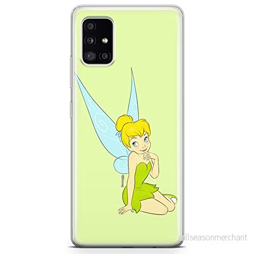 ERT GROUP mobiltelefonfodral för Samsung A51 originalt och officiellt licensierat Disney mönster Tinker Bell 005 optimalt anpassad till formen på mobiltelefonen, fodral tillverkad av TPU plast 5905131133953