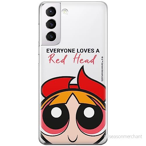 ERT GROUP mobiltelefonfodral för Samsung S21 PLUS originalt och officiellt licensierat The Powerpuff Girls mönster 011, gedeeltelijk transparant 5905511960995