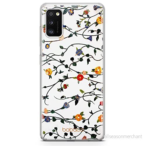 ERT GROUP mobiltelefonfodral för Samsung A41 originalt och officiellt licensierat Babaco mönster Flowers 008 optimalt anpassad till formen på mobiltelefonen, fodral tillverkad av TPU plast 5903537796581