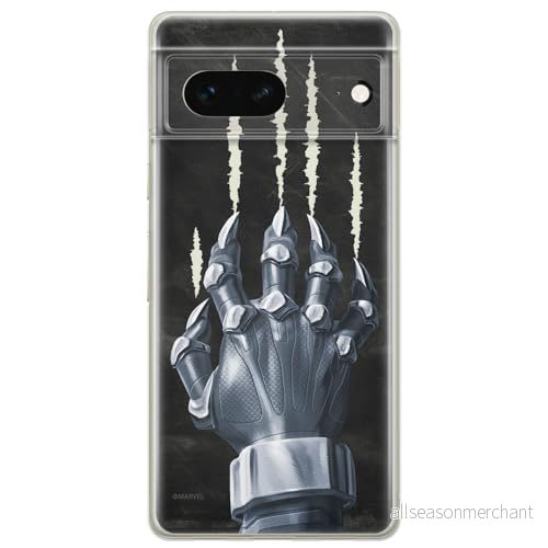 ERT GROUP mobiltelefonfodral för Google PIXEL 7 originalt och officiellt licensierat Marvel mönster Black Panther 014 optimalt anpassad till formen på mobiltelefonen, fodral tillverkad av TPU plast 5905795141356