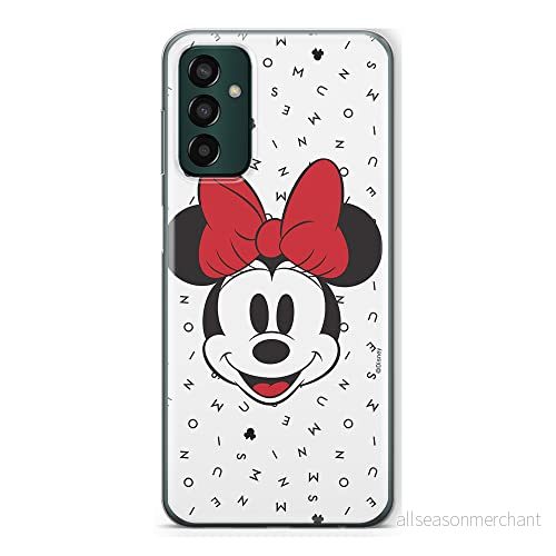 ERT GROUP mobiltelefonfodral för Samsung M13 4G originalt och officiellt licensierat Disney mönster Minnie 056 optimalt anpassad till formen på mobiltelefonen, fodral tillverkad av TPU plast 5905511326289