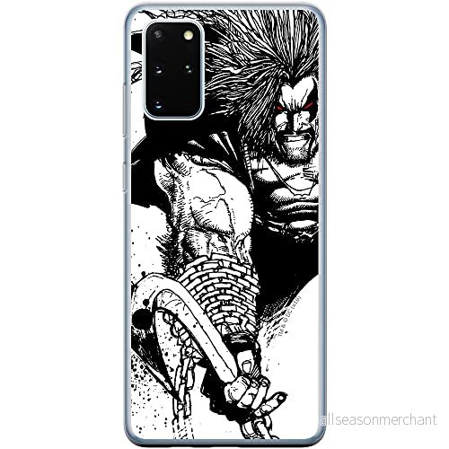ERT GROUP mobiltelefonfodral för Samsung S20 PLUS / S11 originalt och officiellt licensierat DC mönster Lobo 004 Vit optimalt anpassad till formen på mobiltelefonen, fodral tillverkad av TPU plast 5903537536361