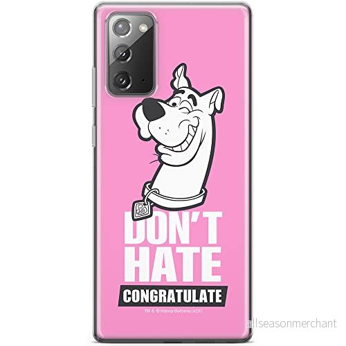 ERT GROUP mobiltelefonfodral för Samsung GALAXY NOTE 20 originalt och officiellt licensierat Scooby Doo mönster 011 optimalt anpassad till formen på mobiltelefonen, fodral tillverkad av TPU plast 5903040460177