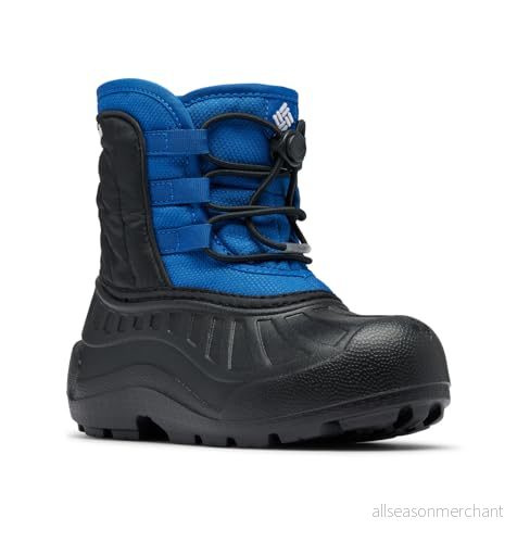 Columbia unisex barn pulverbug snölite spets snö stövel, Berg blå svart, 6 195981560916