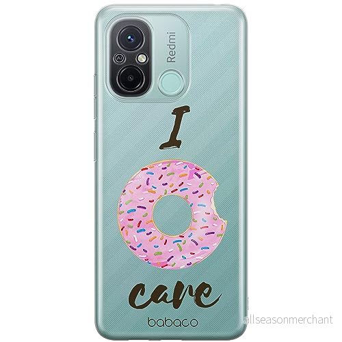 ERT GROUP mobiltelefonfodral för Xiaomi REDMI 12C/ 11A originalt och officiellt licensierat Babaco mönster Donut 001 optimalt anpassad till formen på mobiltelefonen, gedeeltelijk transparant 5905511847159
