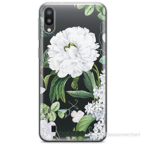 ERT GROUP mobiltelefonfodral för Samsung M10 originalt och officiellt licensierat Babaco mönster Flowers 031 optimalt anpassad till formen på mobiltelefonen, gedeeltelijk transparant 5905131281982