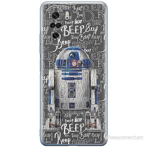 ERT GROUP mobiltelefonfodral för Xiaomi MI 11i/ REDMI K40/K40 PRO/POCO F3/ F3 PRO originalt och officiellt licensierat Star Wars mönster R2D2 004, fodral tillverkad av TPU plast 5905511891794